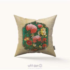 کاور کوسن موج طرح گل و بلبل سنتی کد MPC-140