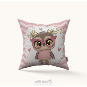 کاور کوسن موج طرح دخترانه جغد کد MPC-14۵