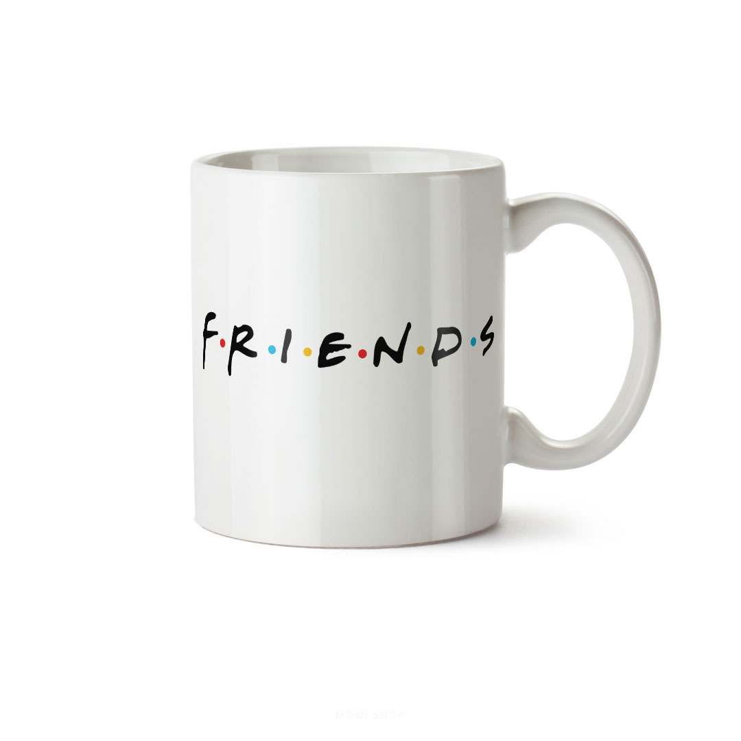 ماگ سرامیکی ساده طرح فانتزی friends کد MGC-154