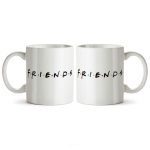 ماگ سرامیکی ساده طرح فانتزی friends کد MGC-154