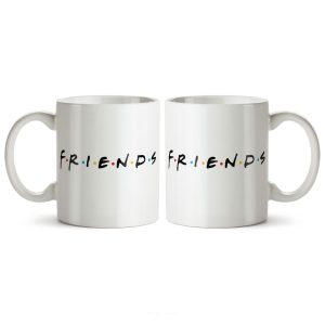 ماگ سرامیکی ساده طرح فانتزی friends کد MGC-154