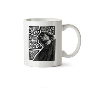 ماگ سرامیکی ساده طرح فانتزی کد MGC-180